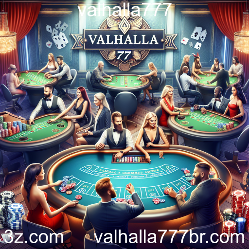 Experiência Imersiva no Cassino Ao Vivo do Valhalla777